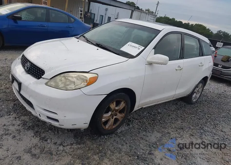 2003 Toyota Matrix Xr из США, поврежденный, VIN 2T1KR32E33C114755